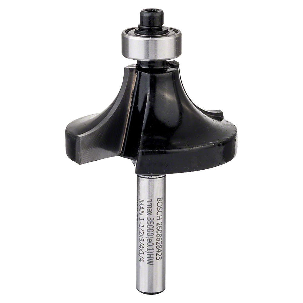 Fresa Borda Decorativa 1-2 Haste 1-4 com Rolamento Bosch 76365_0